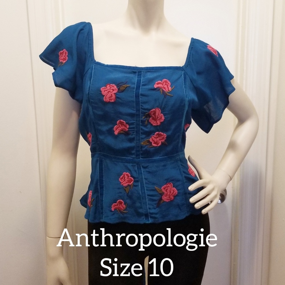 Anthropologie Boho Top